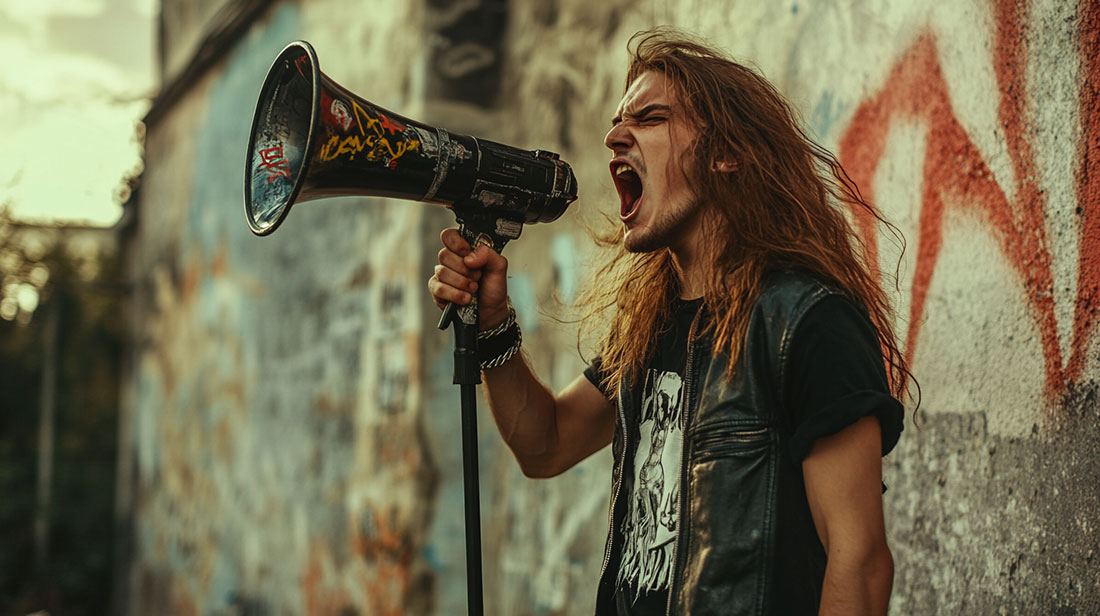 Rejoins le chaos avec AC.Y.L : découvre, hurle, et vis le métal à fond. Amplify Chaos, Yell Loud.